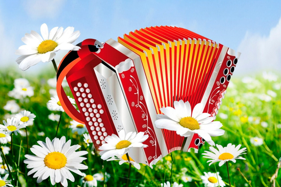 Гала-концерт всероссийского фестиваля гармонистов "ВЯТСКИЕ-ХВАТСКИЕ"