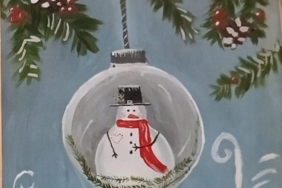 Новогодняя выставка творческих работ