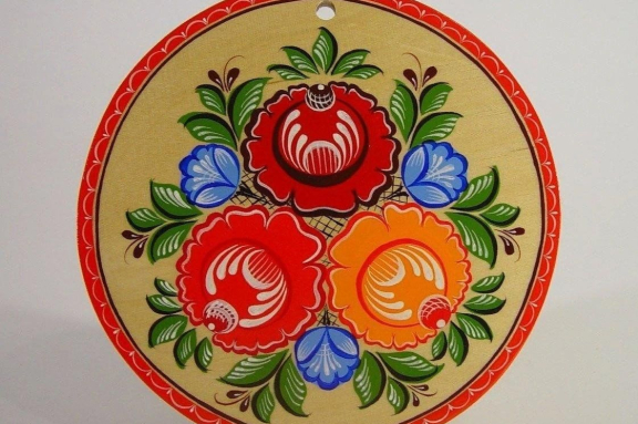 Программа «Народные промыслы России. Городецкая роспись на спилах»