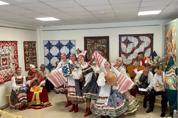 Фольклорный праздник «Сядем рядком, поговорим ладком»