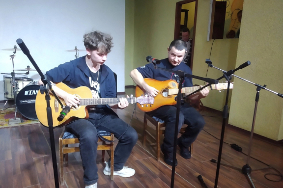 Новогодний квартирник Песня, гитара и я