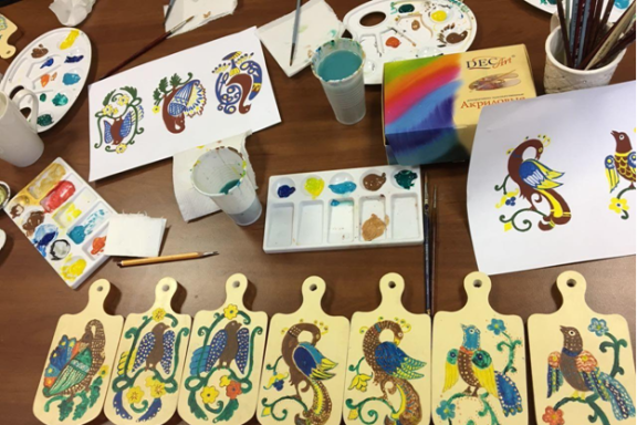 Мастер-класс «Роспись по дереву»