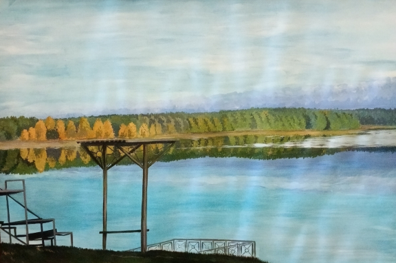 Выставка"Краски мира, радости, добра"