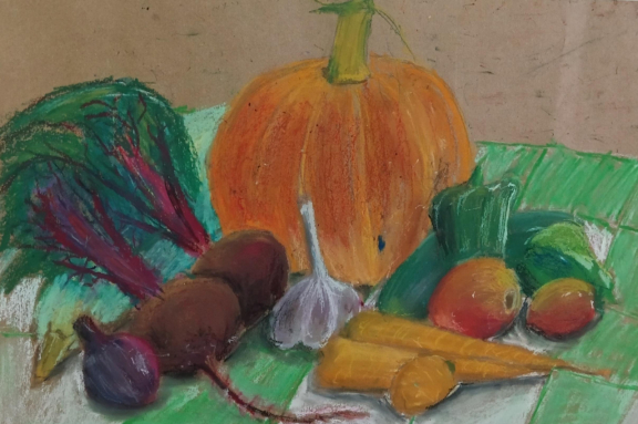 Выставка"Графика в натюрморте"