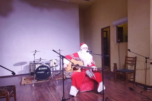 Новогодний квартирник Песня, гитара и я