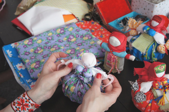 Мастер-класс по изготовлению народной тряпичной куклы